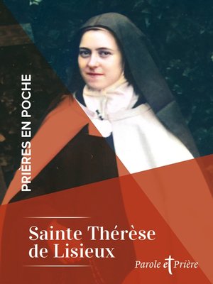 cover image of Prières en poche--Sainte Thérese de Lisieux